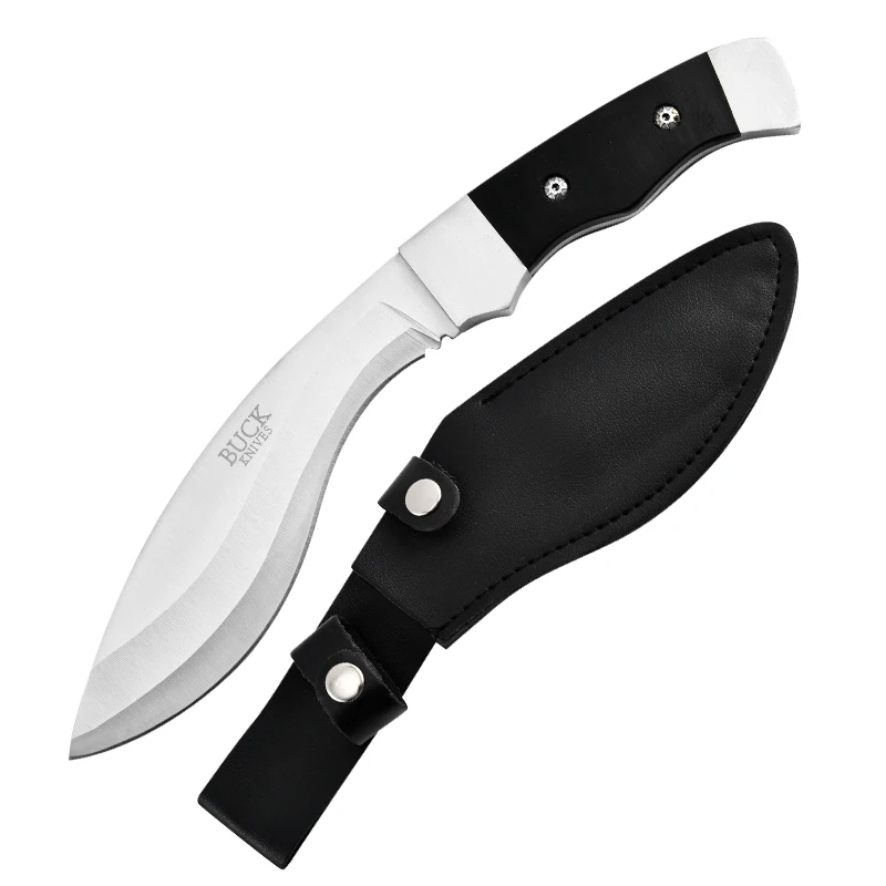 new Outdoor survival portable knife, sharp and high-hardness tactical self-defense knife, camping portable small straight knife 4