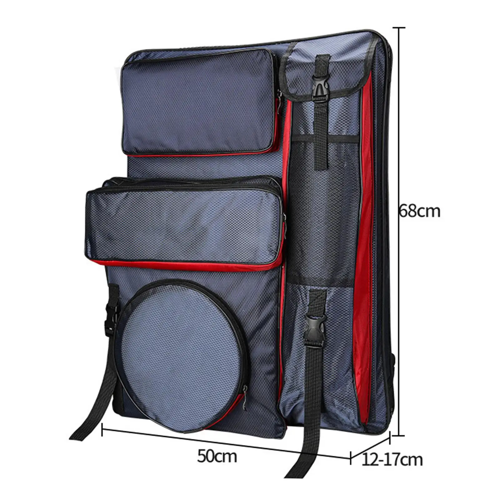 Art Portfolio Case Water Resistant Travel Tote Bag Art Bag for Drawing for images - 6