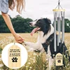Personalized Pet Wind Chimes, Custom Pet Loss Wind Chime Pet Memorial Gift Bereavement Gift Sympathy Gift 1