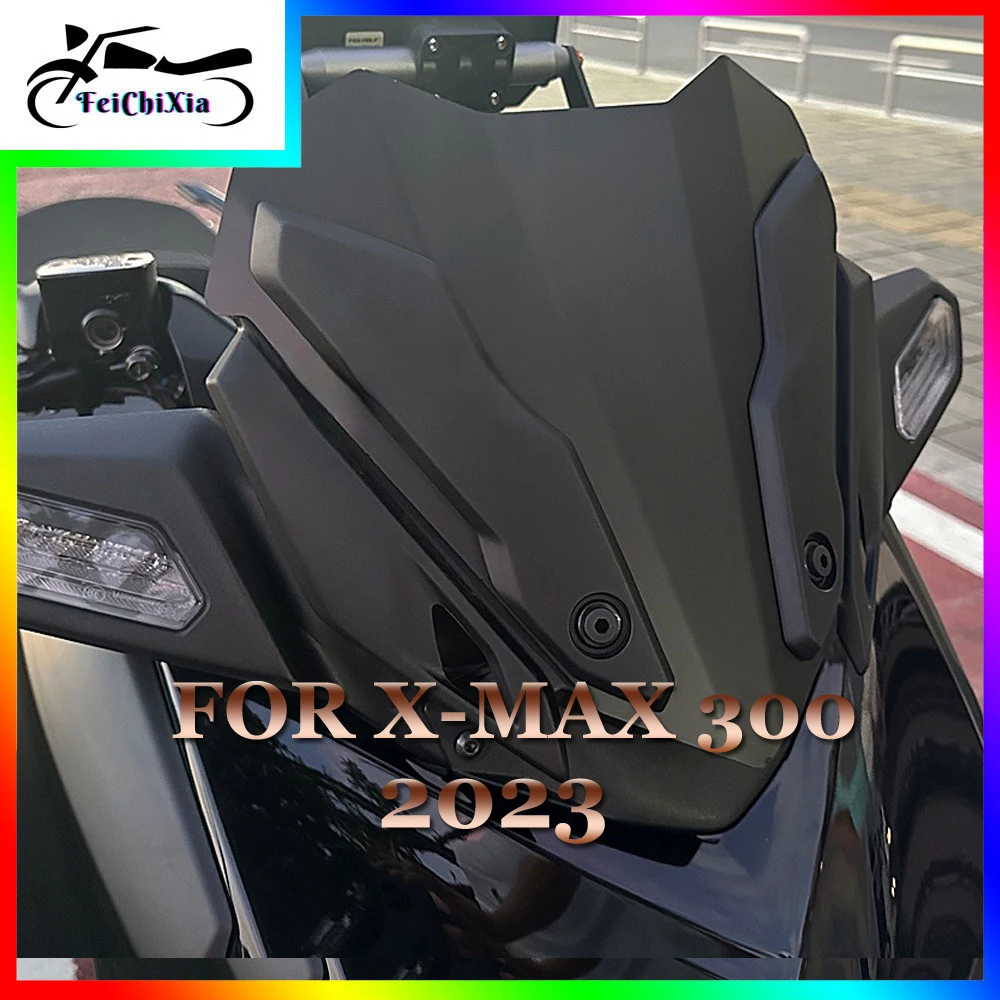 

X-MAX 300 2023 Windshield Motorcycle Wind Deflector Aluminum Windscreen Fairing For Yamaha XMAX 300 X-MAX300 XMAX300 Accessories