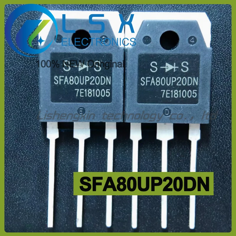 

5-10pcs SFA80UP20DN 80A 200V TO-3P New and Original