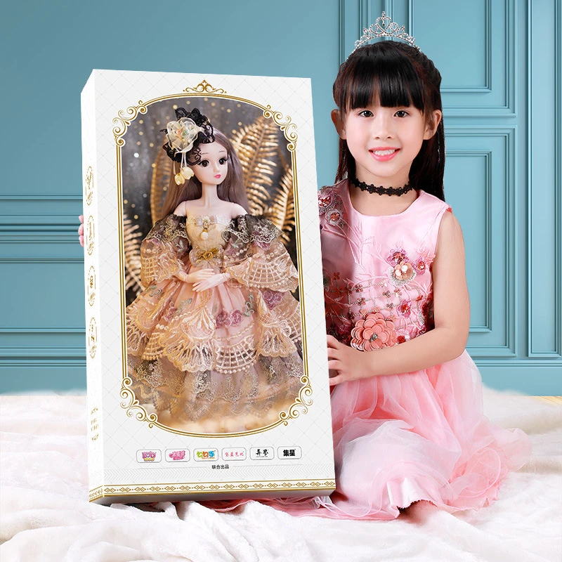 Le 60 cm doll set big gift box Princess girl children's toy Watanabe Kyi japanese dolls