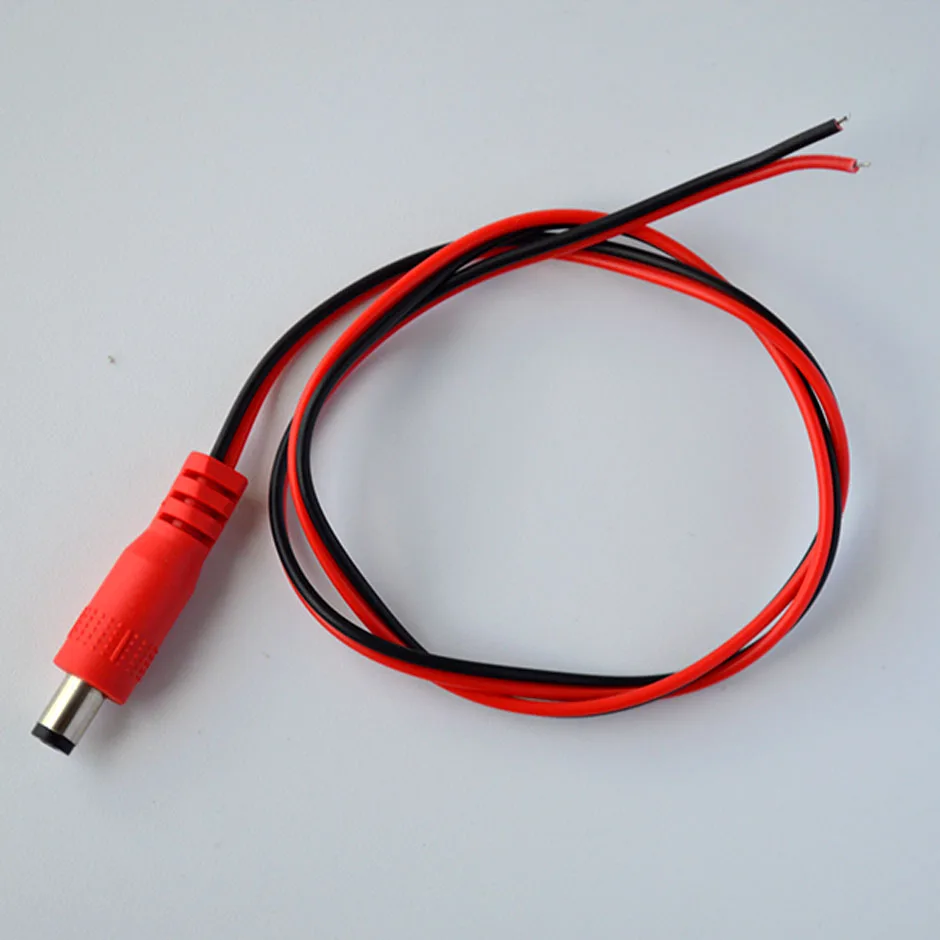 DC 5.5*2.1mm 전원 연장 케이블 플러그 자동차 모니터 서브우퍼 사운드 반전 이미지 디스플레이 백업 카메라 전원 코드