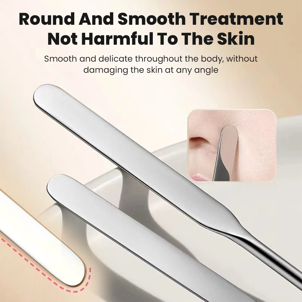 Makeup Tools Stainless Steel Foundation Spatula Mask Shaving Eye Cream Scraping Spoon Liquid Foundation Scraper Palette Stick Beauty Tool Set