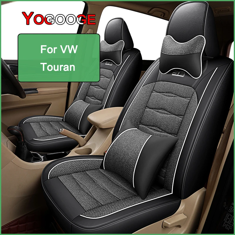 YOGOOGE Car Seat Cover For VW Touran Auto Accessories Interior (1seat)