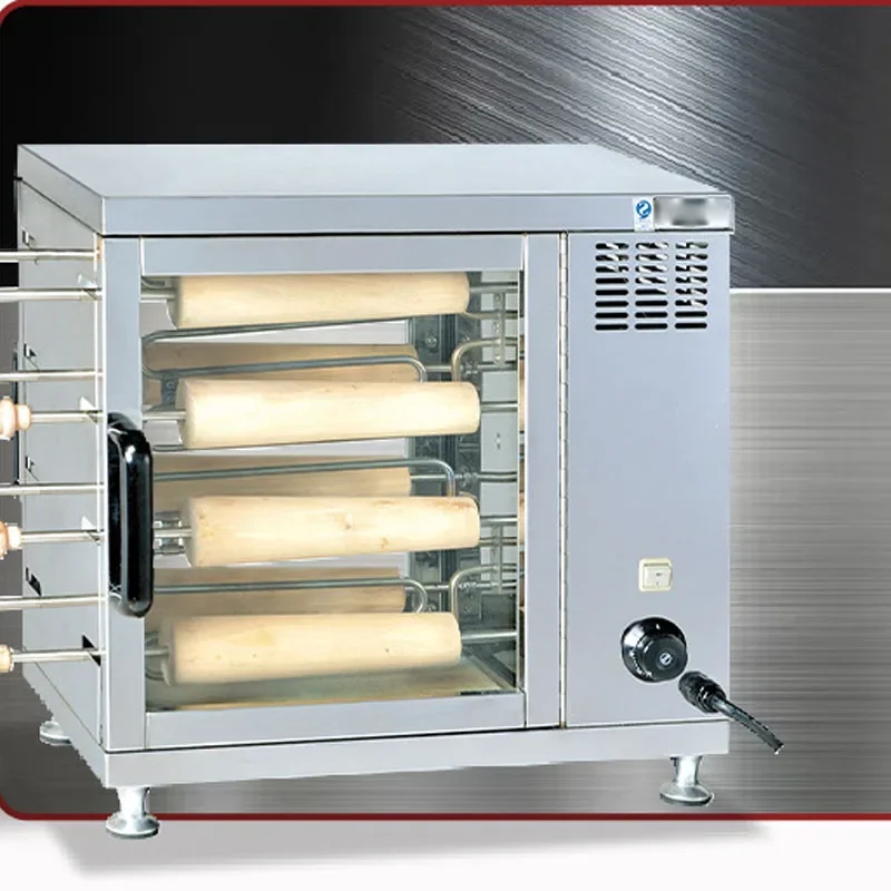 

EB-550 Electric Bread Oven Automatic Rotary Cake Roll Donut Machine Stainless Steel Commercial