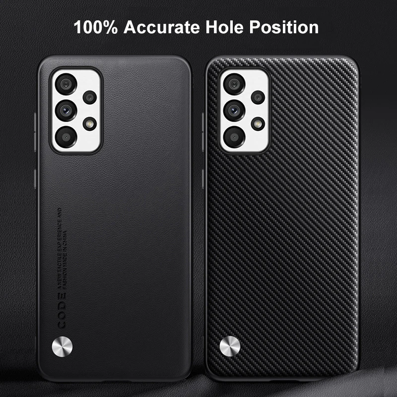 Premium PU Leather Shockproof Phone Case - Full Protection Luxury Back Cover