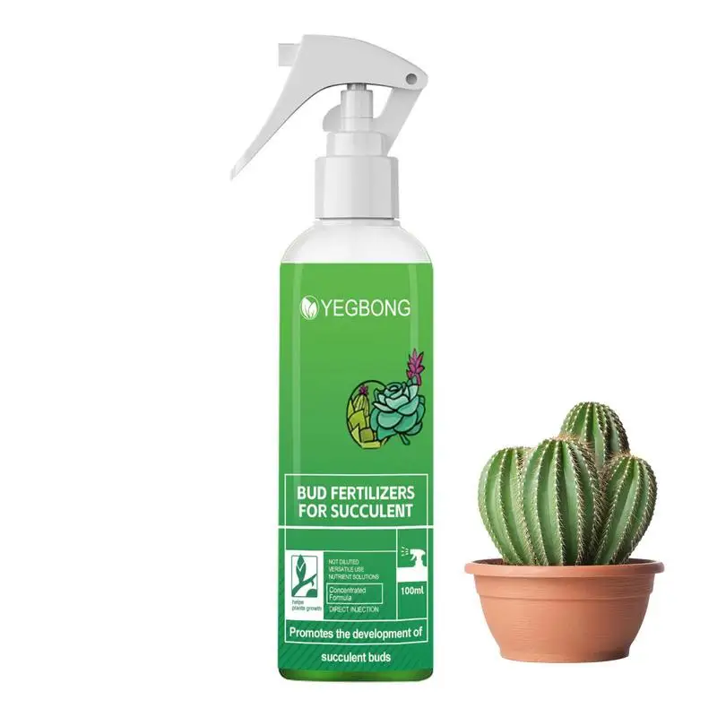 

Succulent Plant Nutrient Solution Fertilizer Plant Solution 100ml Color Enhancement Planting Supplies For Cactus Desert Rose