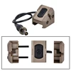 Tactical HRF RAMP Cage ModButton Switch Mount Remote control button Base SF 2.5 Crane Plug Fit 20mm Rail M300 M600 Weapon Light 5