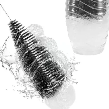 New Home With Beechwood Handle Soda Stream Bottle Brush Drink Wineglass Bottle Cup Kitchen Cleaning Tool Glassware Jars Cleaner