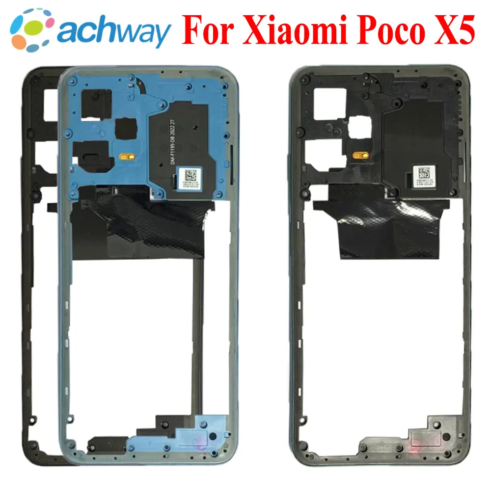 Новинка 6,67, средняя рамка для Xiaomi Poco X5, передний корпус, задняя  средняя пластина, модели 22111317PG 22111317PI, средняя рамка | AliExpress