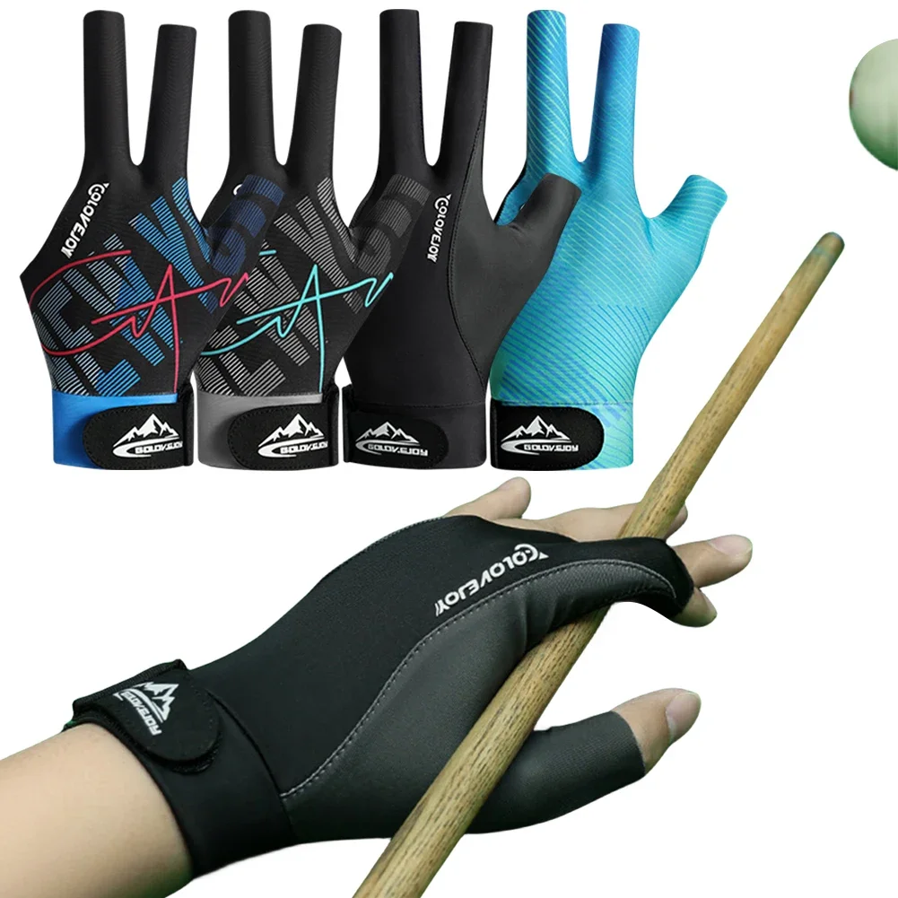 Billiards Gloves Left Hand Three Finger