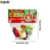 Decompression Fruit Bag Soft Rubber Toy Kiwi Strawberry Cute Pinch Fidget Toy Simulation Squishy Stress Release Vent Toy 6
