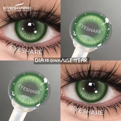 EYESHARE Vibrant Anime - Inspired Color Contact Lenses (MADRID - GREEN)