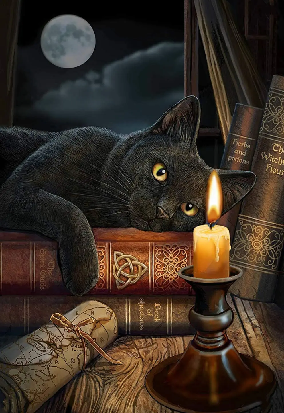 

Funny tin Sign Black cat Witching Hour Vintage tin Metal Sign Wall Decor for Home Kitchen Bar Coffee Shop Farm 8x12 inch