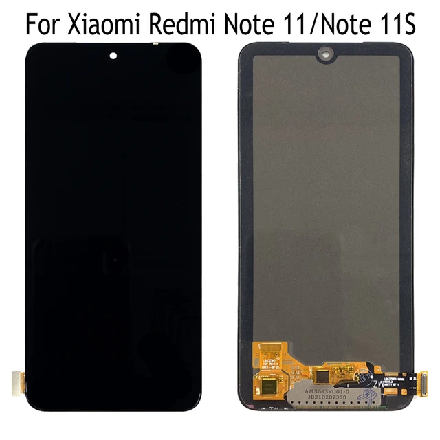 PANTALLA XIAOMI REDMI NOTE 11 PRO 4G/5G OLED S/MARCO NEGRO