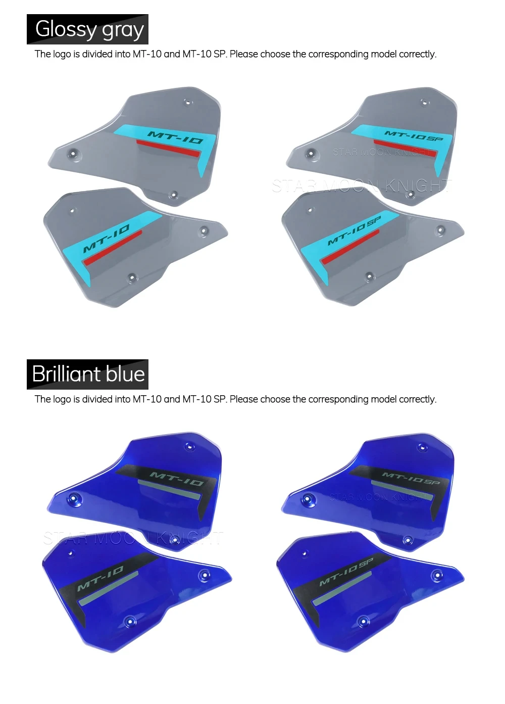 Side Bodywork Cowl For Yamaha MT-10 MT 10 SP 2022- Infill