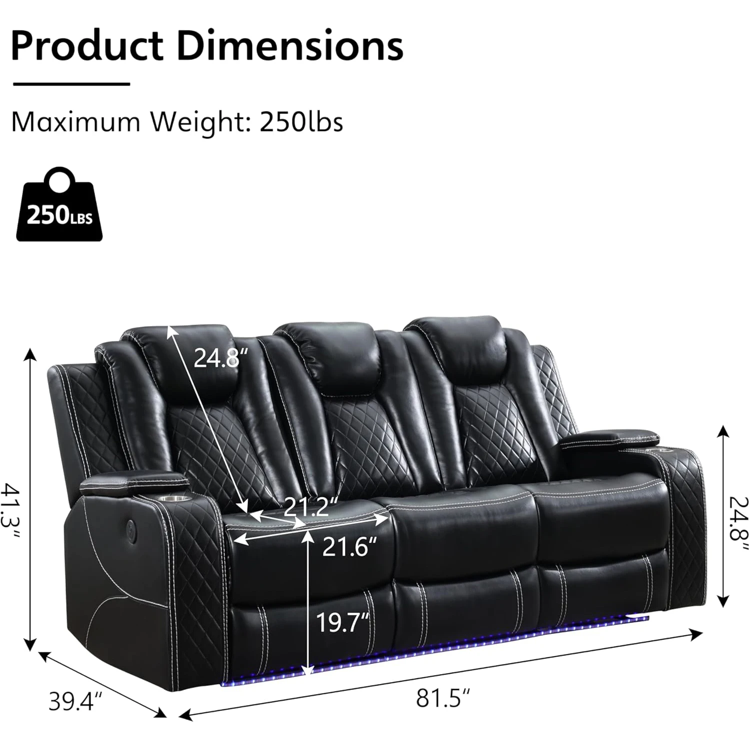 Power Recliner Sofa 2