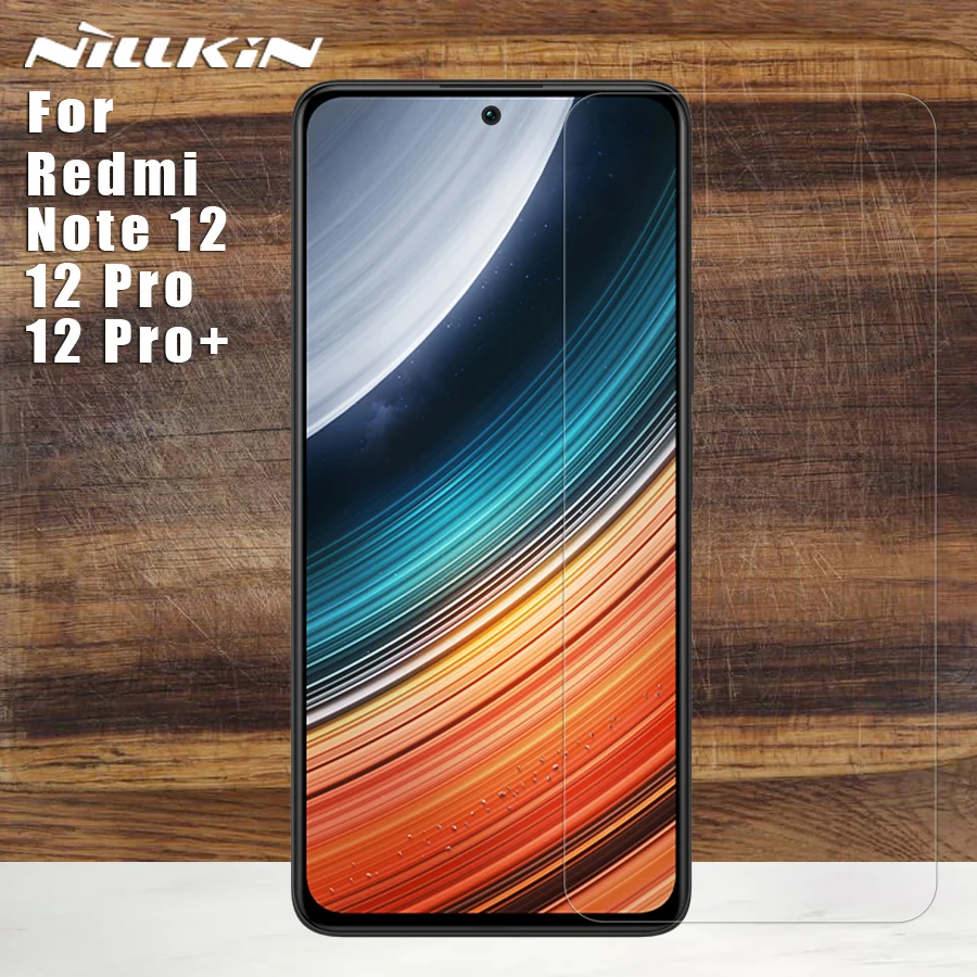 

for Xiaomi Redmi Note 12 Pro 4G 5G Tempered Glass Nillkin Anti-Explosion 9H + Pro Screen Protector for Redmi Note 12 Pro Plus