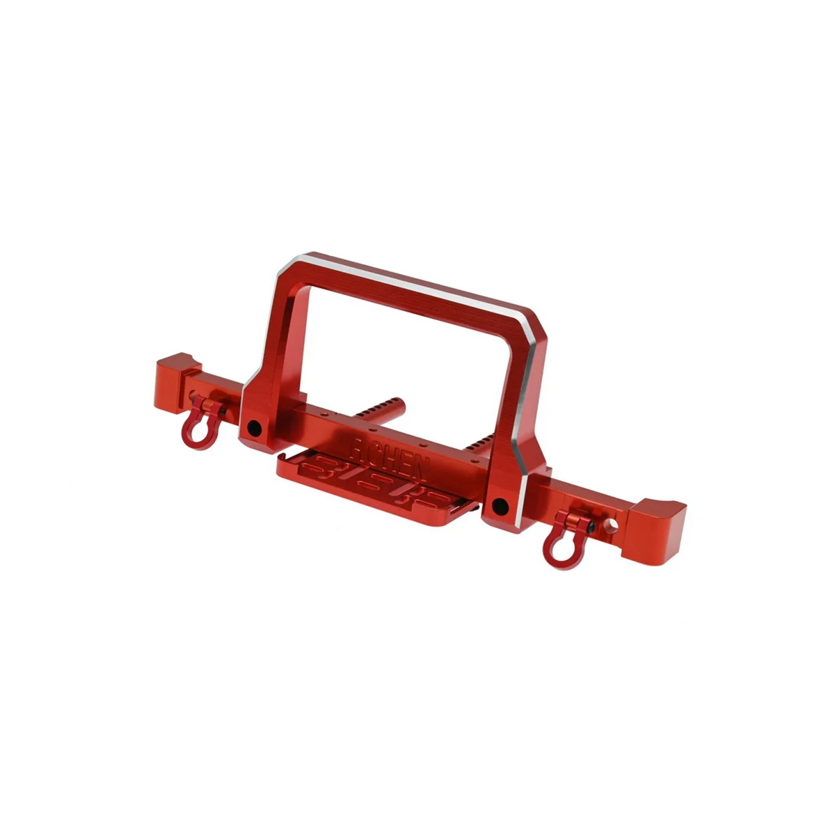 

For MN999 1/10 Full-Scale 2.4G Four-Wheel Drive Climbing Car Front Bumper Metal Modified Accessories,Red