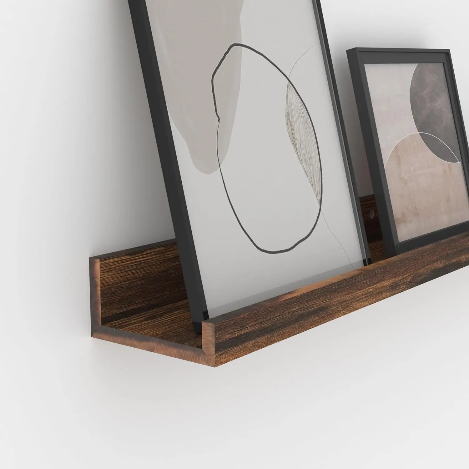 Set of 5 Rustic Wood Picture Ledges 3 | Set of 5 Rustic Wood Picture Ledges 5