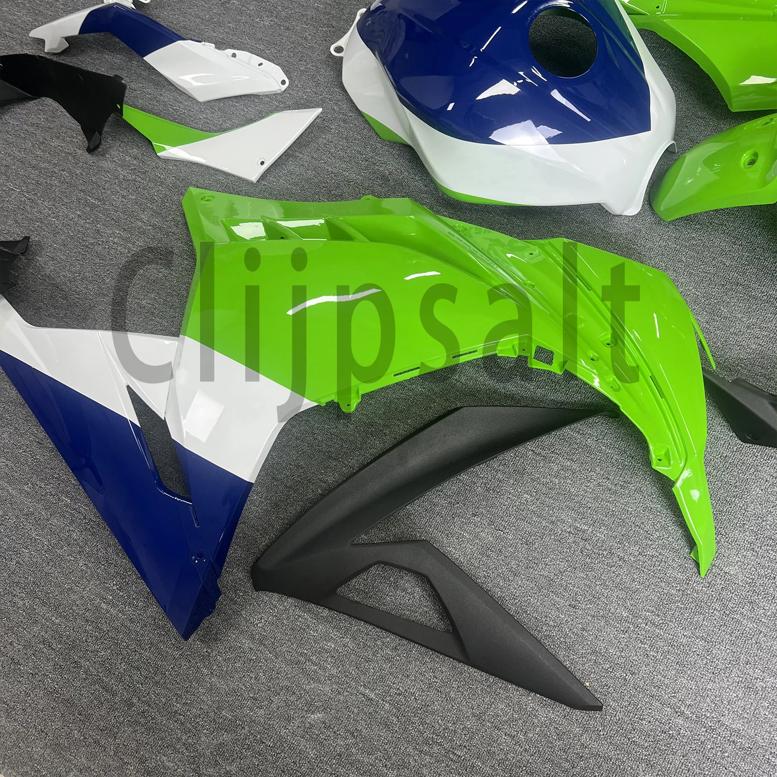 KAWASAKI EX300 NINJA300 Ninja 300 EX250 2013-2017 오토바이 페어링 키트 액세서리 전체 차체 ABS 스프레이 키트 쉘