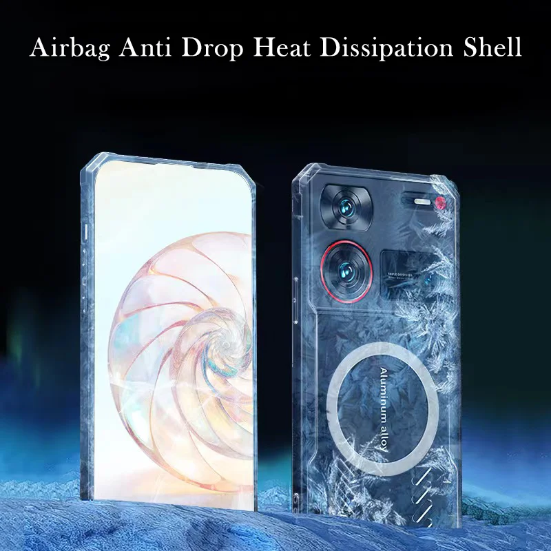 Magnetic Heat Dissipation Back Cover Case