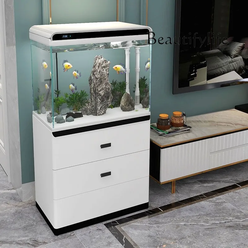 

Living Room Filter Super White Glass Fish Tank Medium and Large Aquarium