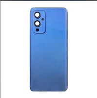 A+++ Gorilla Glass 5 Rear Housing For Oneplus 9 Battery Back Cover Glass Repair Replace Phone Door Case + Camera Lens Logo 1
