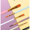 Professional Paint Brush Set - 10 Synthetic Nylon Brushes for Acrylic, Oil and Watercolor Painting 3