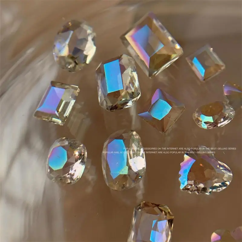 

Simple And Fashionable Caramel Coffee Long-lasting Wear Nail Jewelry Drill Festival Design Convenient And Practical