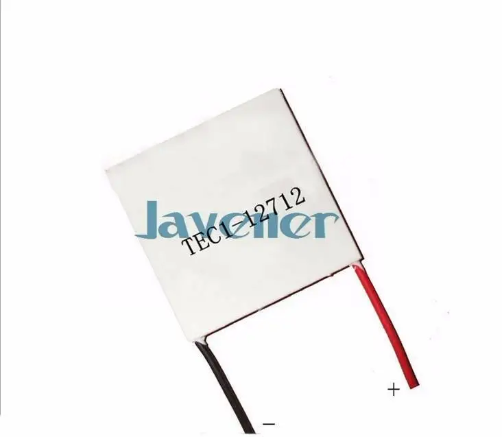 

TEC1-12712 12V 12A 50x50mm теплоотвод, Термоэлектрический охладитель Пельтье, охлаждающая пластина