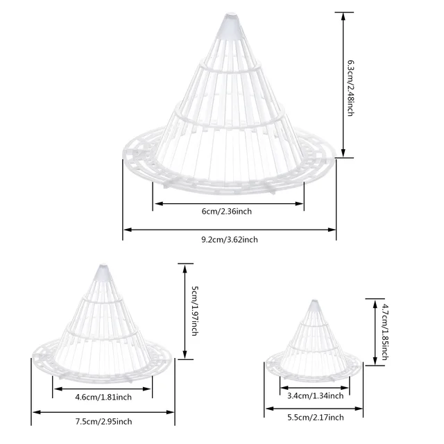 Kúpos Virág Edény Lyuk Hálószála 30 Db Növényi Rács Szőnyeg Alsó Szivárgásbiztos Lélegző Vízelvezető Védje A Talajt - Image 6