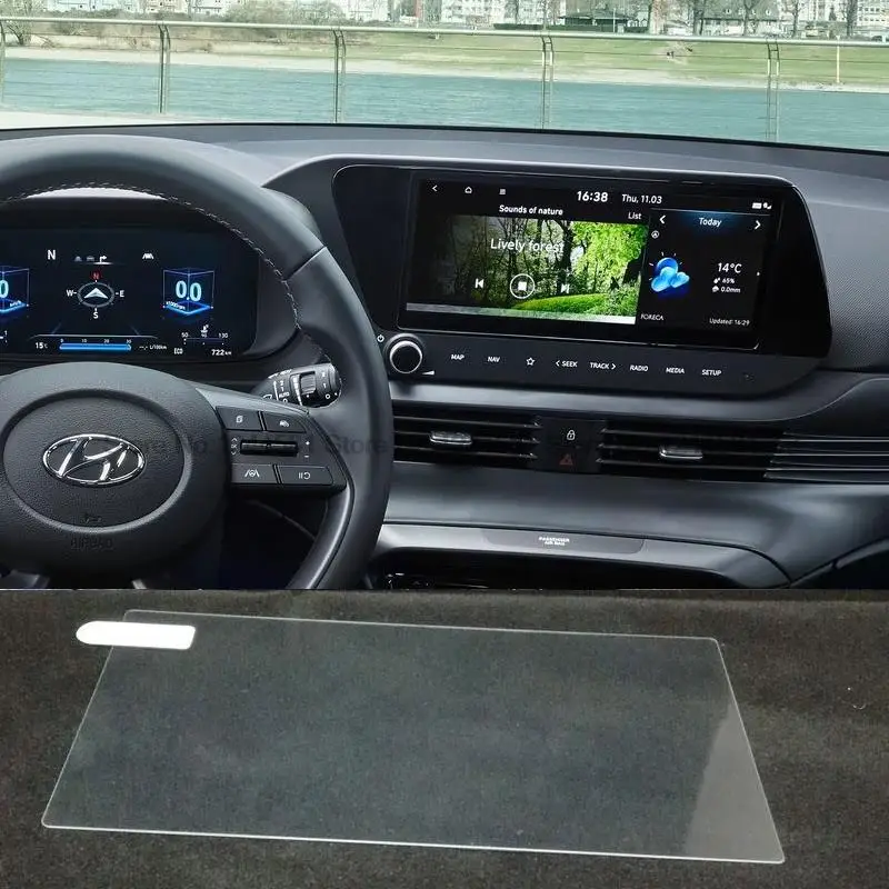 Tempered Glass For Hyundai Bayon 2022 10.25 Inch Car Radio GPS ...