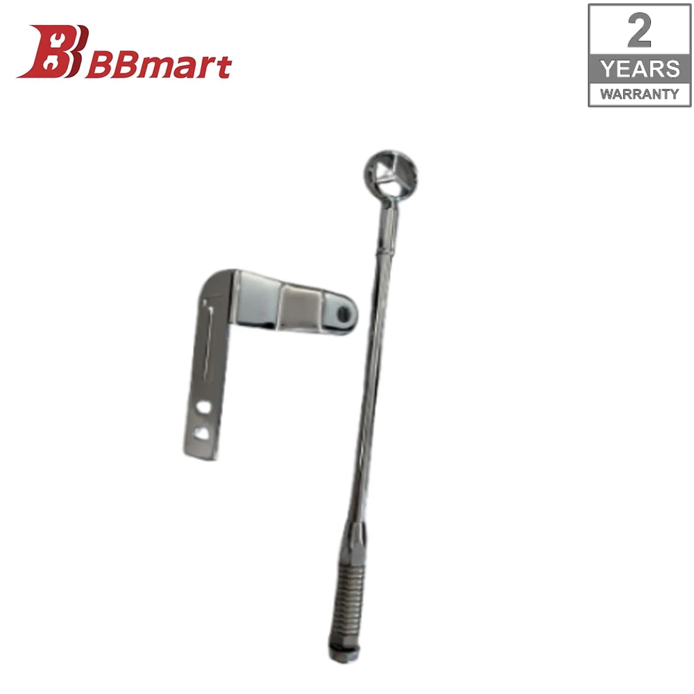 BBmart cars accessories 1 Pcs Chrome Parking Pole Park Bar Parkingpole Flagpole Streamer Pole For Mercedes Benz W124 W140 W118