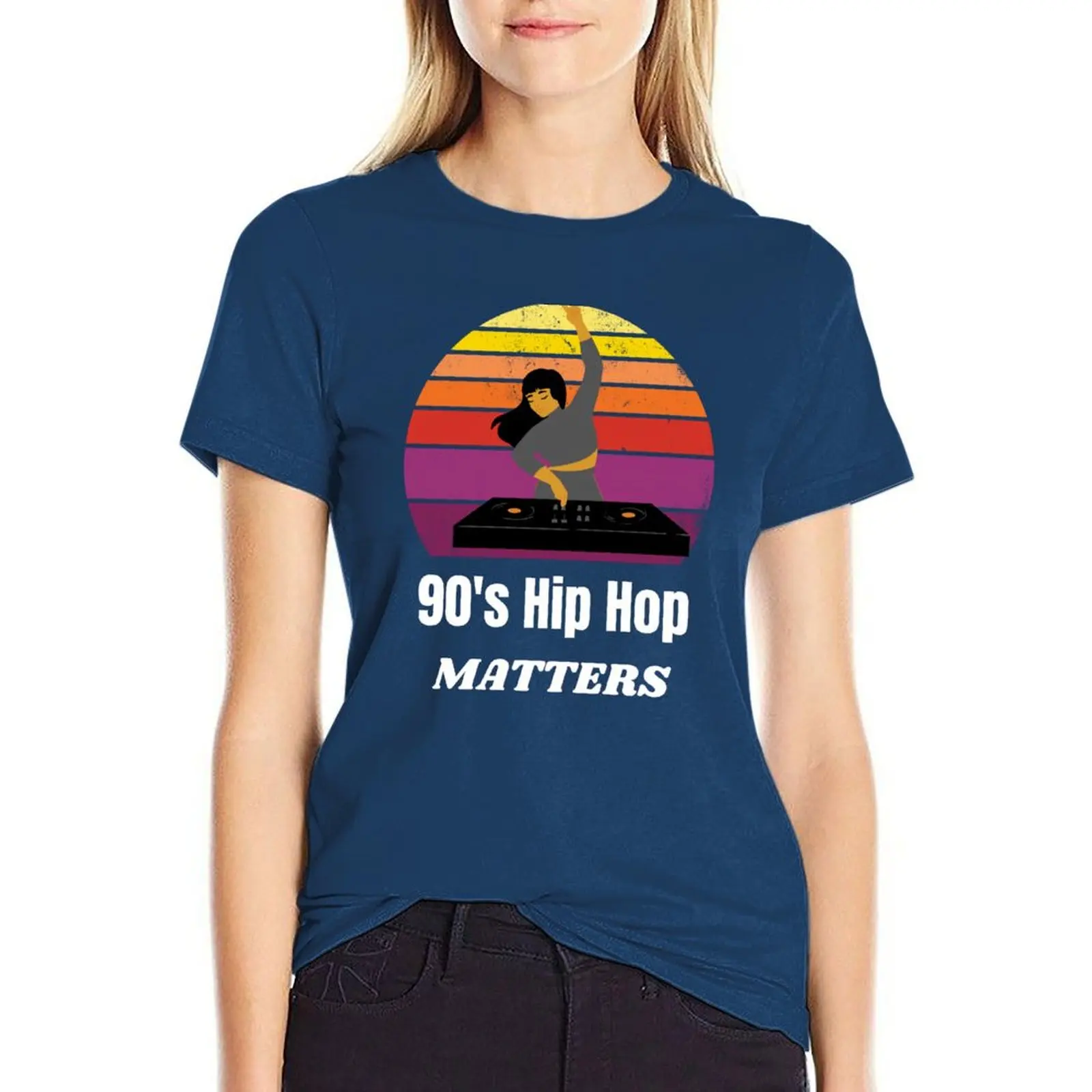 

90's Hip Hop Matters T-shirt funny hippie clothes Women's tops