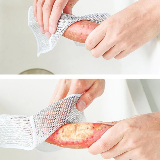 Multipurpose Wire Dishwashing Rags for Wet and Dry Wire Dishwashing Rag  Effortlessly Removes Stubborn Stains from Dishes - AliExpress