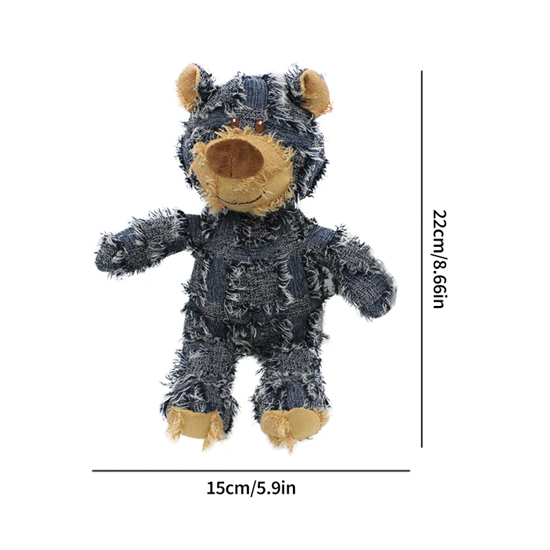 Dog Indestructible Squeaky Bear 6