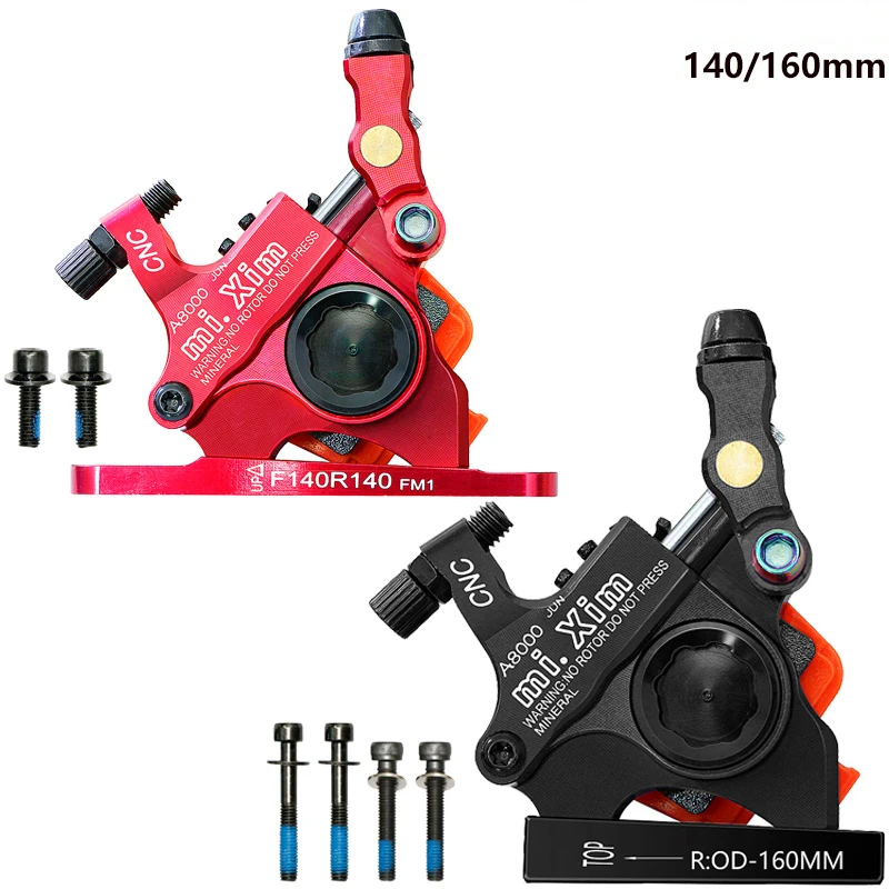 New140mm160mmRoadBicycleHydraulicDiscBrakeCalipersFlatMount
