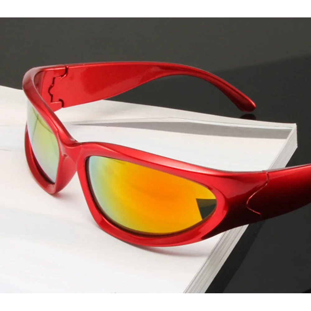 Neue Sonnenbrille für den Radsport, Y2K Millennium Spicy Girl Sonnenbrille, modische Sonnenbrille im Steampunk-Stil für Herren_voghion.com