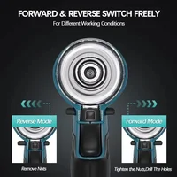 Makita DTD173 1800 tr/min tournevis à percussion sans fil 180N.m moteur sans brosse perceuse électrique bois/boulon/Mode T pour batterie Makita 5