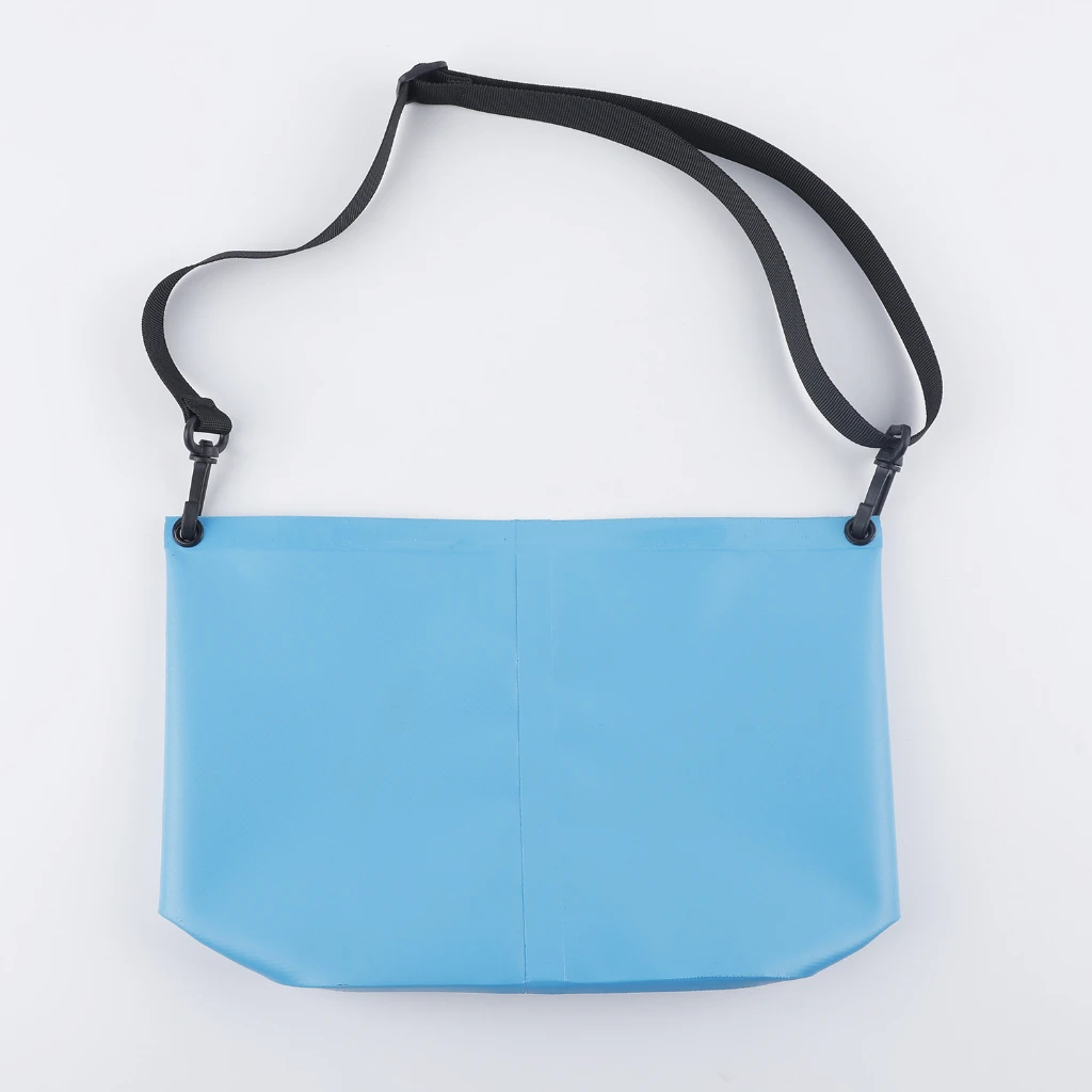 MARJAQE PVC Waterproof Swimming Storage Shoulder Bag Toiletries Cosmetic Bag Travel Wash Bags for Camping Travel Outdoor Sport 6