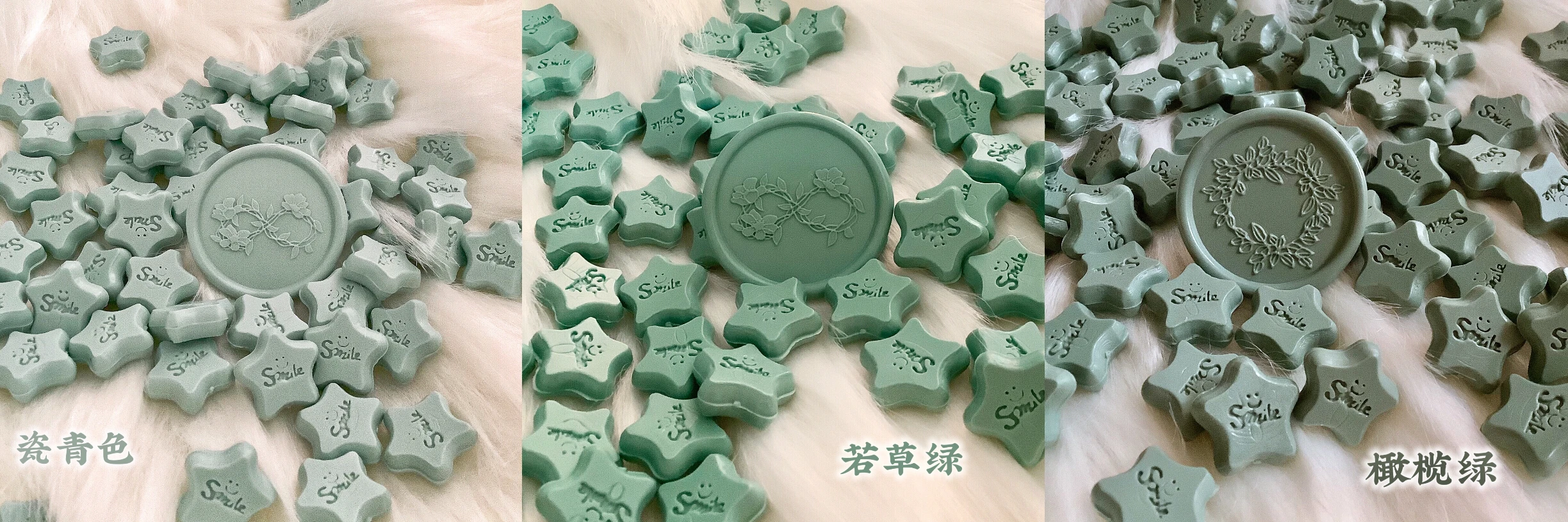 Description Picture 3 of item50g Star Fire Paint Wax Grain Matte Solid Color Wedding Invitation Wax Seal DIY Handbook Decoration