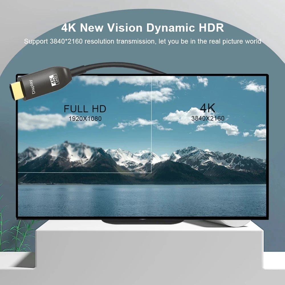 DP-HDMI ȣȯ ̺, 4K @ 60Hz ÷Ʈ,  , 10M/30M/70M, HDR, HDCP ÷, , TV Ϳ