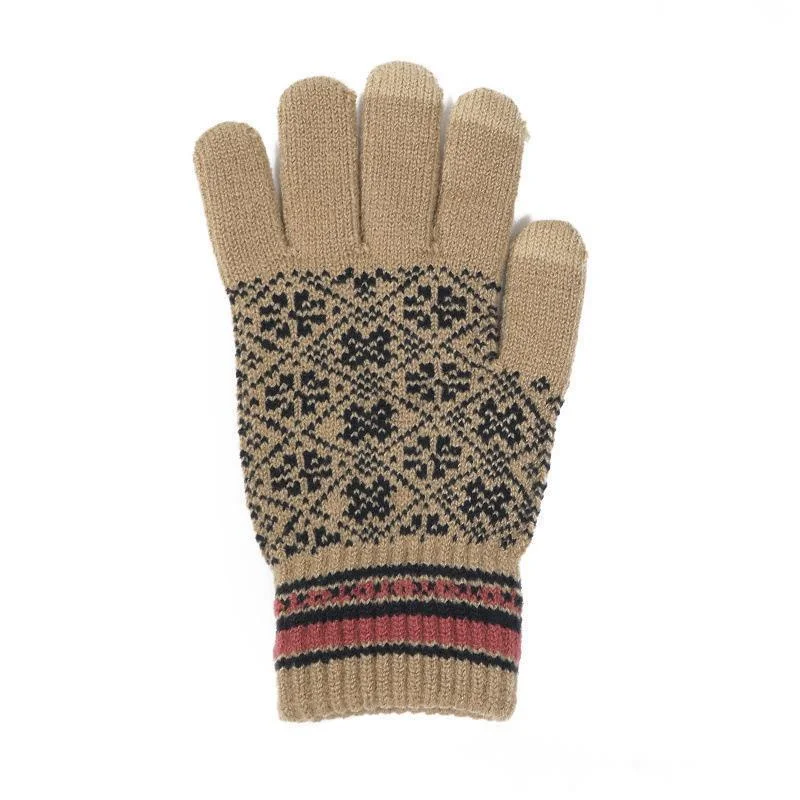Set di cappello sciarpa e guanti in maglia per l'inverno_voghion.com