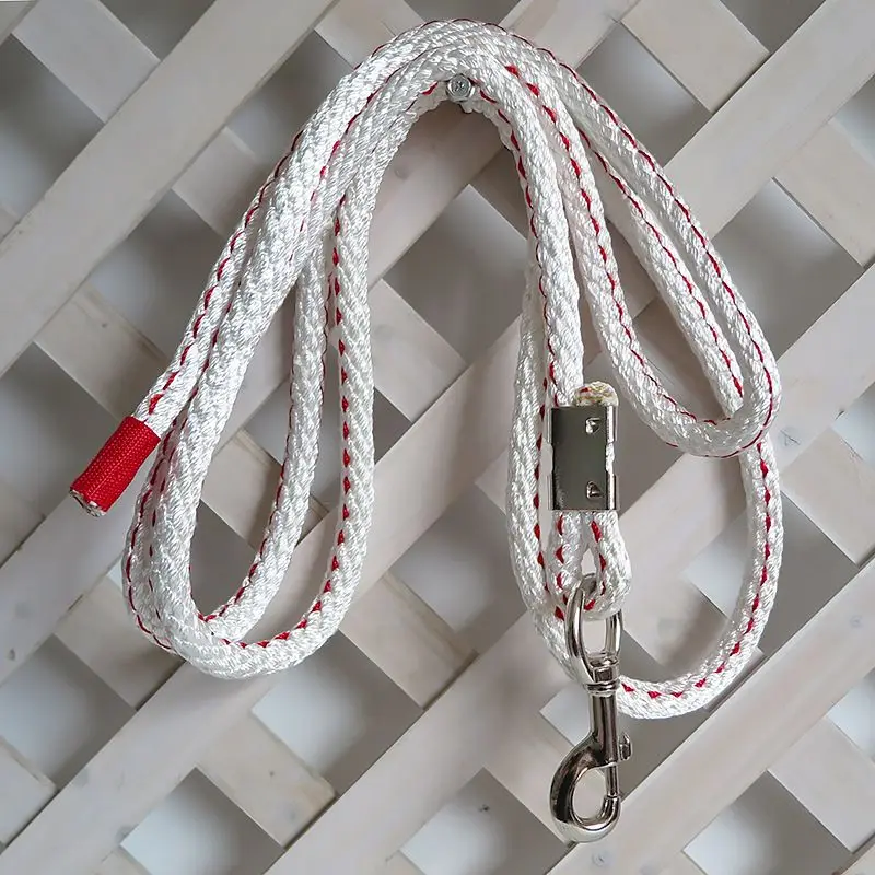 Horse Leading Rope 14MM to 15MM Thick With Solid Brass Swivel Snap Horse Halter Equestrian with Sturdy Clasp Riding Accessoreis Horse Leading Rope 14MM to 15MM Thick With Solid Brass Swivel Snap Horse Halter Equestrian with Sturdy Clasp Riding Accessoreis