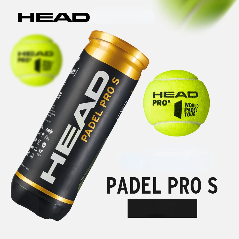 Tennis Balls HEAD PADEL PRO S for Tennis Match and Training tennis balls