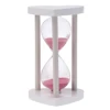 30 Minutes Sandglass Wooden Hourglass Heart Sand Timer Clock Home Decor Gifts 5