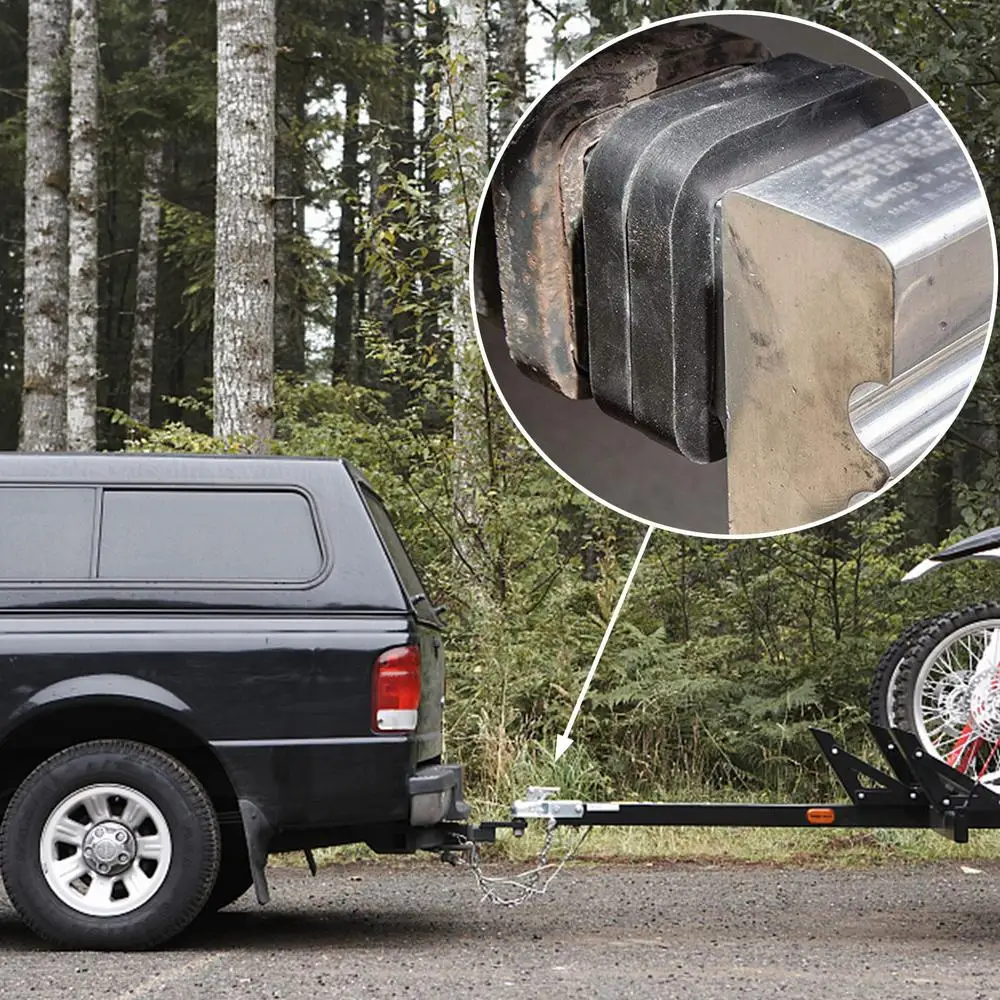 Tow Hitch Pad 5pcs 2 Inch Hitch Silencer Pad For Trailer Car Truck Hitch Receiver Muffler Pad For Eliminating Noise And Provid