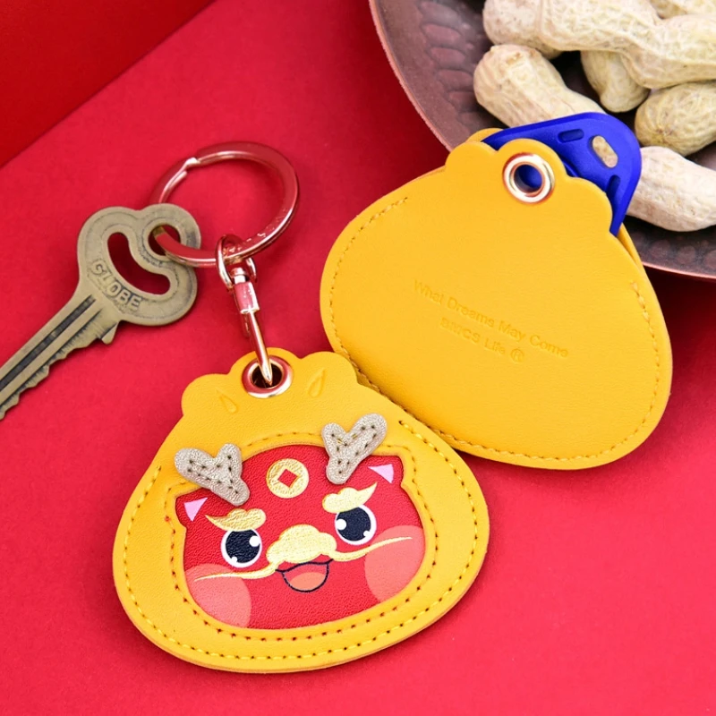 

Chinese Dragon New Year Keychains Dragon Pendant Feng Shui Keyring for Keys Car Bag Hanging Decor Zodiac Gift Lunar Year Decor
